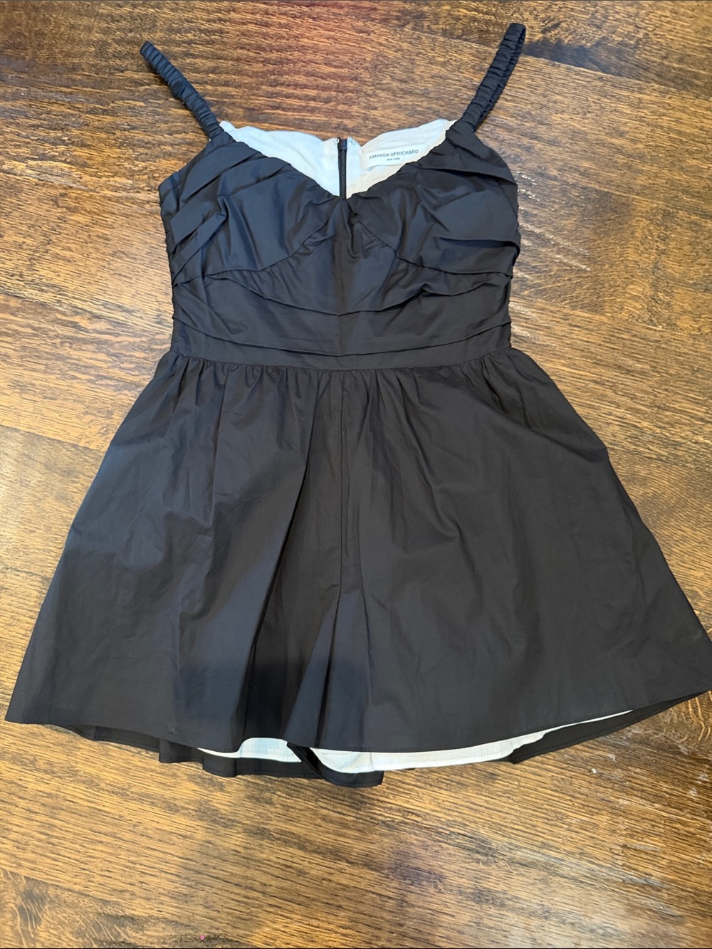 Amanda Uprichard Small Cotton romper with pockets